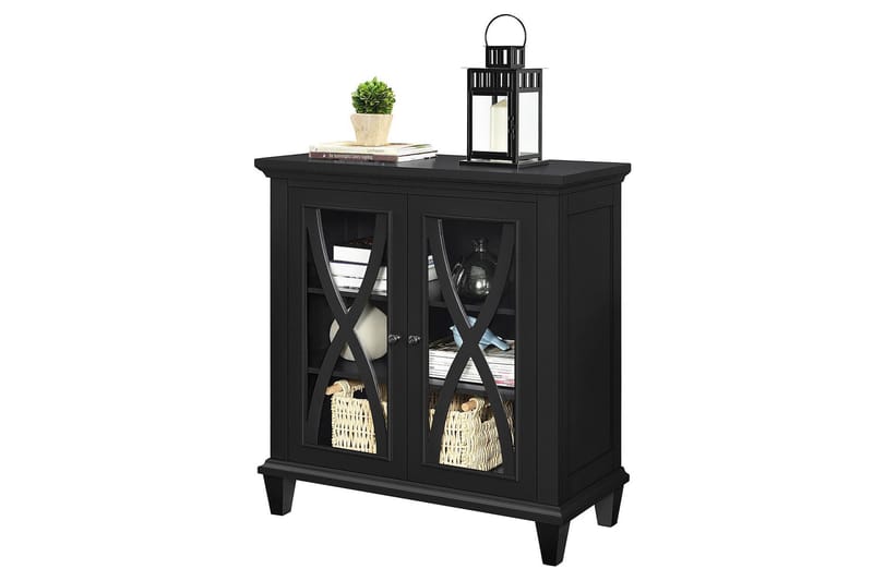 Senkki Ellington 80x38 cm Musta - Dorel Home - Säilytys - Säilytyskalusteet - Senkki