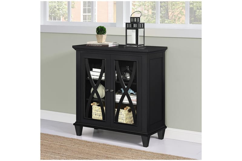 Senkki Ellington 80x38 cm Musta - Dorel Home - Säilytys - Säilytyskalusteet - Senkki