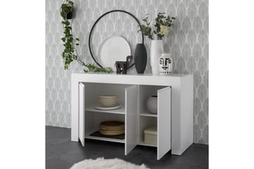 Senkki Firenze 138 cm - Valkoinen - Säilytys - Säilytyskalusteet - Senkki
