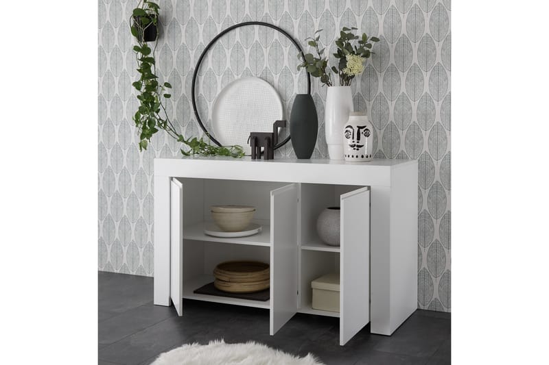 Senkki Firenze 138 cm - Valkoinen - Säilytys - Säilytyskalusteet - Senkki