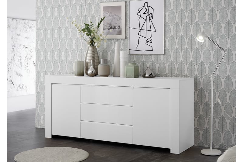 Senkki Firenze 184 cm - Valkoinen - Säilytys - Säilytyskalusteet - Senkki