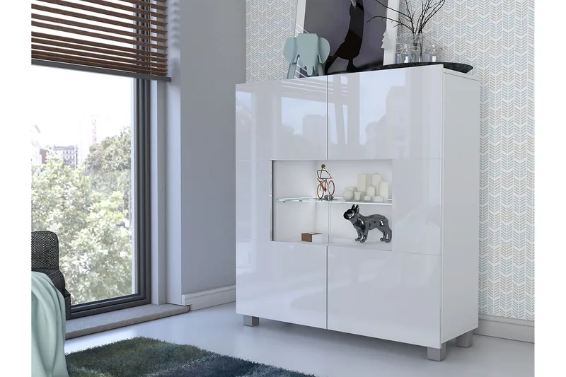 Senkki Frick 100 cm - Valkoinen - Säilytys - Säilytyskalusteet - Senkki