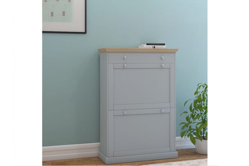 Senkki Galen 80x30 cm, Harmaa/Ruskea