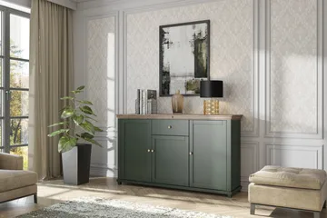 Senkki Getafez 42x160 cm - Khaki/Luonnonväri - Säilytys - Säilytyskalusteet - Senkki