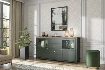 Senkki Getafez 42x181 cm - Khaki/Luonnonväri - Säilytys - Säilytyskalusteet - Senkki