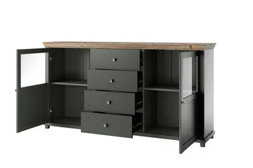 Senkki Getafez 42x181 cm - Khaki/Luonnonväri - Säilytys - Säilytyskalusteet - Senkki