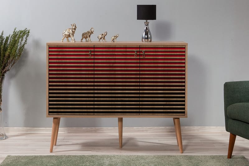 Senkki Gillberga 120 cm - Ruskea - Säilytys - Säilytyskalusteet - Senkki