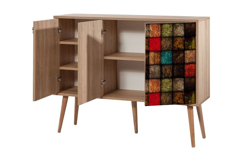 Senkki Gillberga 120 cm - Ruskea - Säilytys - Säilytyskalusteet - Senkki