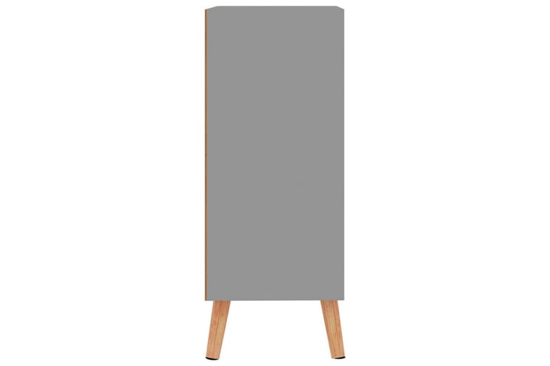 Senkki harmaa 60x30x72 cm lastulevy - Harmaa - Säilytys - Säilytyskalusteet - Senkki
