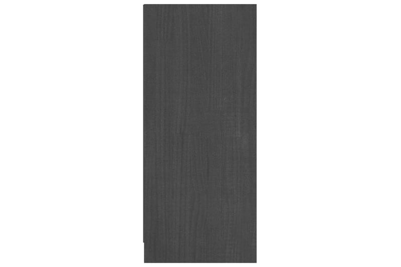 Senkki harmaa 70x33x76 cm täysi mänty - Harmaa - Säilytys - Säilytyskalusteet - Senkki