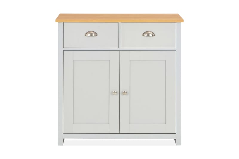 Senkki harmaa 79x35x81 cm - Harmaa - Säilytys - Säilytyskalusteet - Senkki