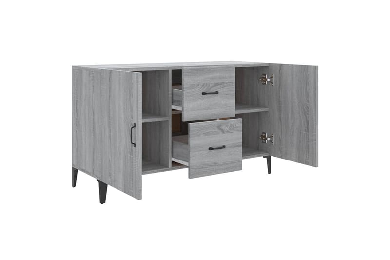 Senkki harmaa Sonoma 100x36x60 cm tekninen puu - Harmaa - Säilytys - Säilytyskalusteet - Senkki