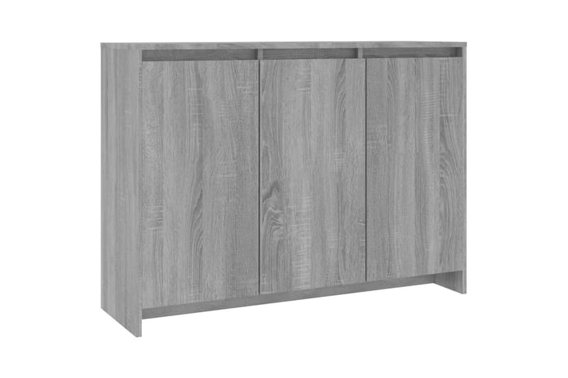 Senkki harmaa Sonoma 102x33x75 cm lastulevy - Harmaa - Säilytys - Säilytyskalusteet - Senkki
