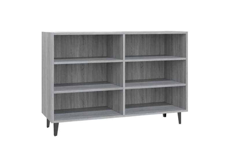 Senkki harmaa Sonoma 103,5x35x70 cm lastulevy - Harmaa - Säilytys - Säilytyskalusteet - Senkki