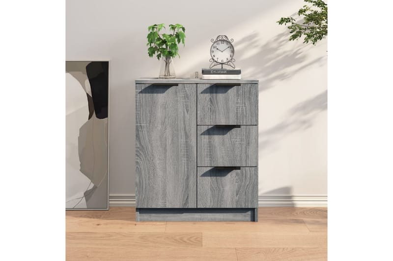 Senkki harmaa Sonoma 60x30x70 cm tekninen puu - Harmaa - Säilytys - Säilytyskalusteet - Senkki