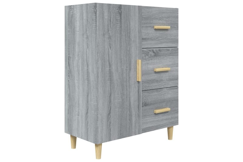 Senkki harmaa Sonoma 69,5x34x90 cm tekninen puu - Harmaa - Säilytys - Säilytyskalusteet - Senkki