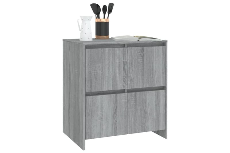Senkki harmaa Sonoma-tammi 70x41x75 cm lastulevy - Harmaa - Säilytys - Säilytyskalusteet - Senkki
