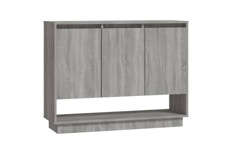 Senkki harmaa Sonoma-tammi 97x31x75 cm lastulevy - Harmaa - Säilytys - Säilytyskalusteet - Senkki