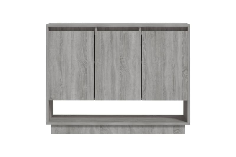 Senkki harmaa Sonoma-tammi 97x31x75 cm lastulevy - Harmaa - Säilytys - Säilytyskalusteet - Senkki