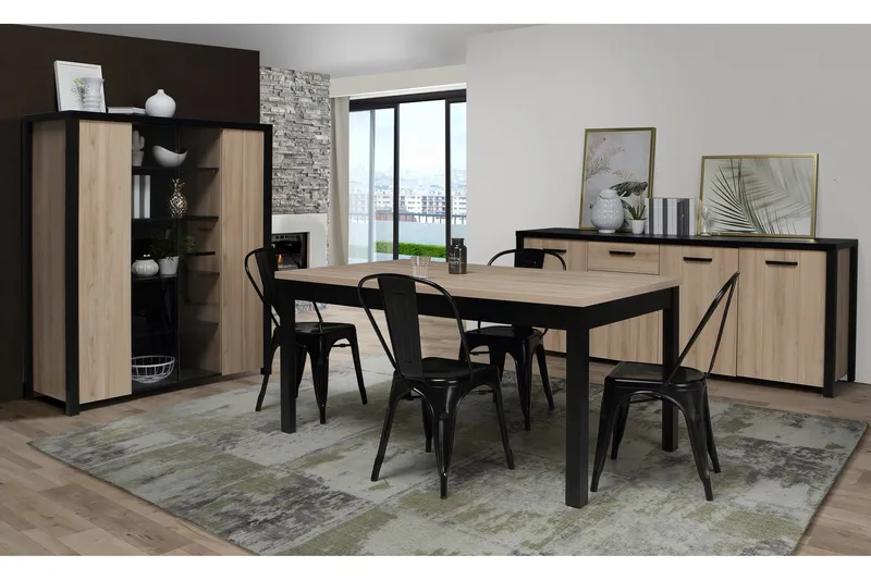 Senkki Havdar 52x160 cm - Ruskea/Musta - Säilytys - Säilytyskalusteet - Senkki