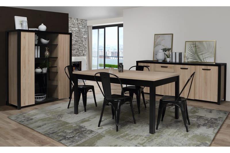 Senkki Havdar 52x160 cm - Ruskea/Musta - Säilytys - Säilytyskalusteet - Senkki