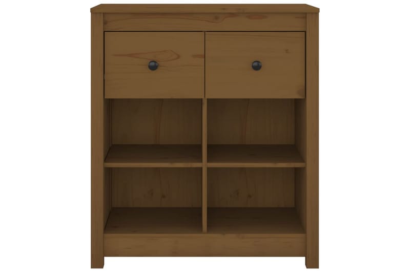 Senkki hunajanruskea 70x35x80 cm täysi mänty - Ruskea - Säilytys - Säilytyskalusteet - Senkki