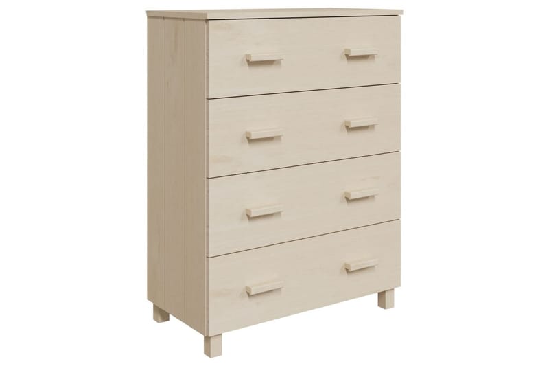 Senkki hunajanruskea 79x40x103,5 cm täysi mänty - Ruskea - Säilytys - Säilytyskalusteet - Senkki