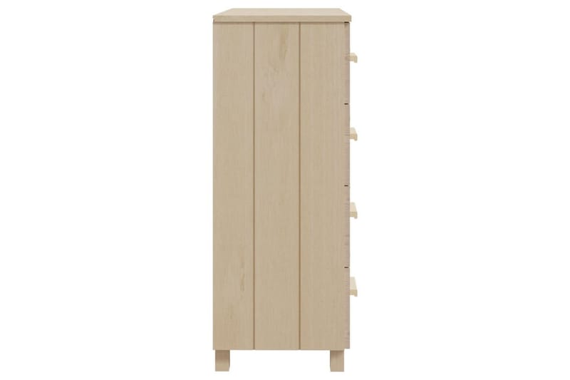 Senkki hunajanruskea 79x40x103,5 cm täysi mänty - Ruskea - Säilytys - Säilytyskalusteet - Senkki
