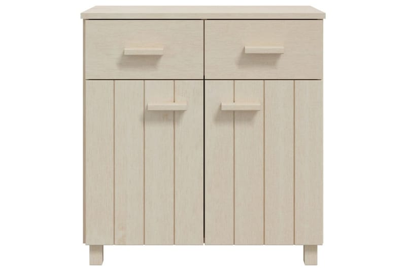 Senkki hunajanruskea 79x40x80 cm täysi mänty - Ruskea - Säilytys - Säilytyskalusteet - Senkki