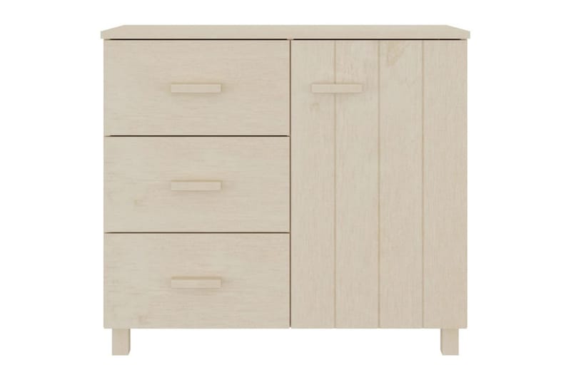 Senkki hunajanruskea 90x40x80 cm täysi mänty - Ruskea - Säilytys - Säilytyskalusteet - Senkki
