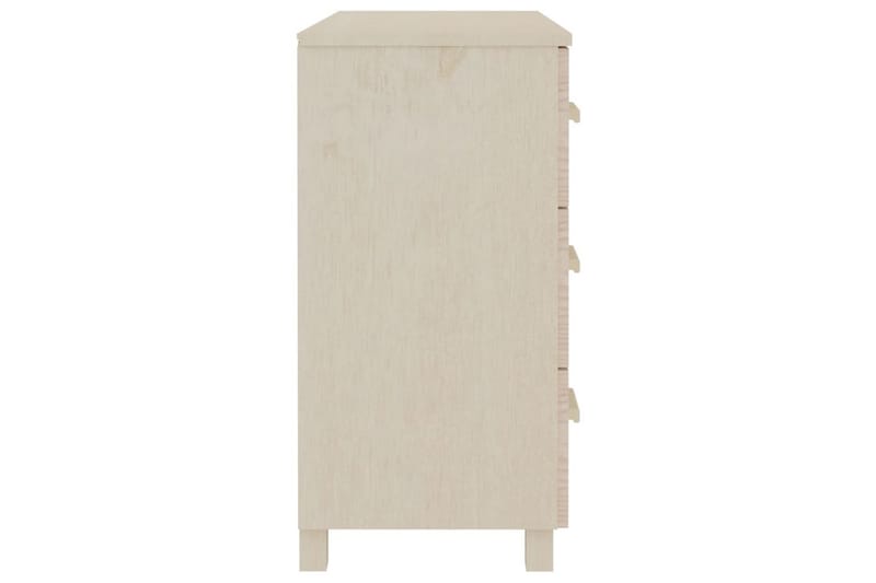Senkki hunajanruskea 90x40x80 cm täysi mänty - Ruskea - Säilytys - Säilytyskalusteet - Senkki