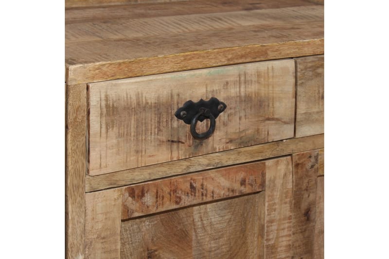 Senkki hyllyillä mangopuu 120x35x200 cm - Ruskea - Säilytys - Säilytyskalusteet - Senkki