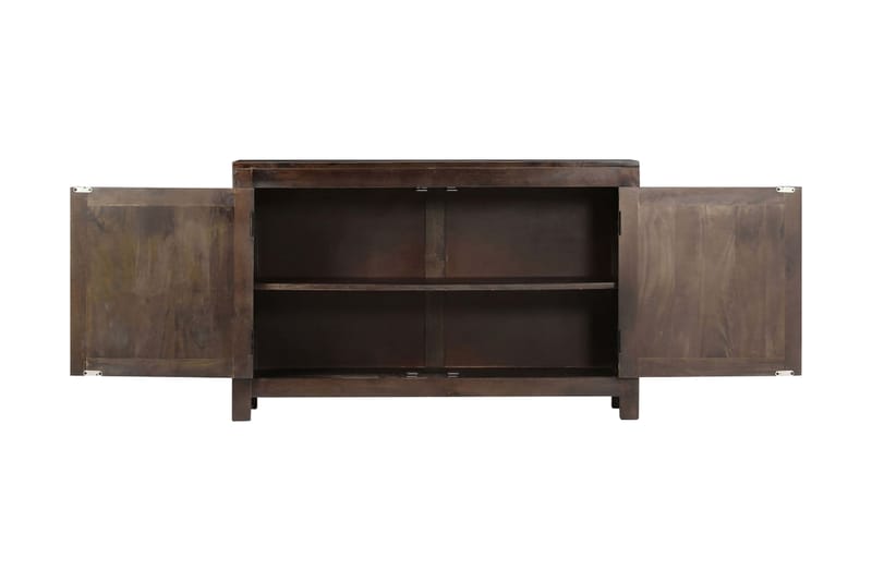 Senkki kaiverruksilla 110x35x70 cm mangopuu - Ruskea - Säilytys - Säilytyskalusteet - Senkki
