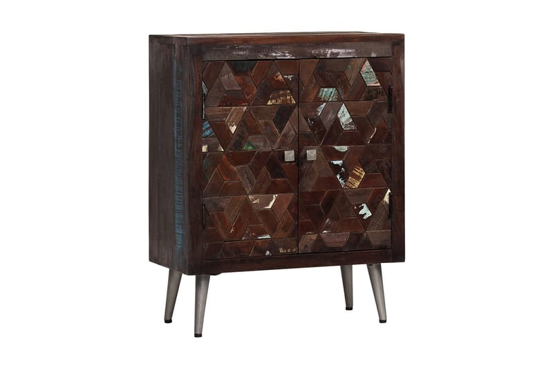 Senkki kierrätetty puu 60x30x76 cm - Ruskea - Säilytys - Säilytyskalusteet - Senkki