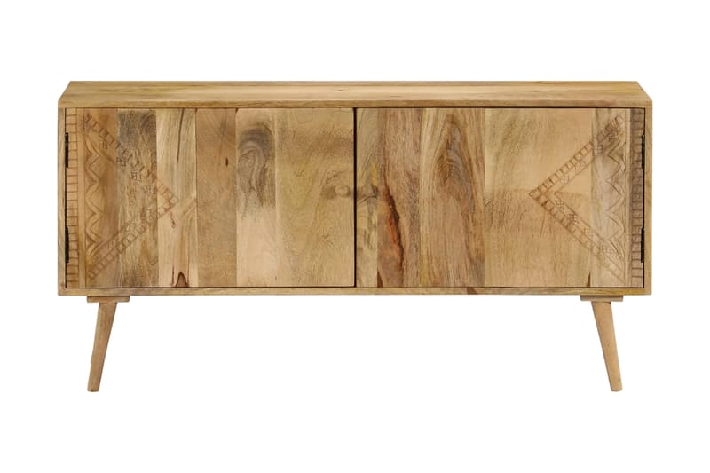Senkki kiinteä mangopuu 120x30x60 cm - Ruskea - Säilytys - Säilytyskalusteet - Senkki