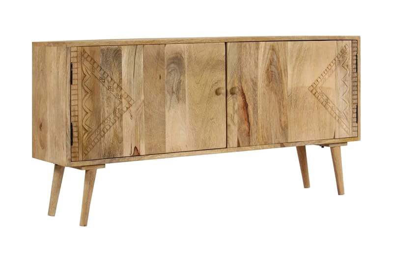 Senkki kiinteä mangopuu 120x30x60 cm - Ruskea - Säilytys - Säilytyskalusteet - Senkki