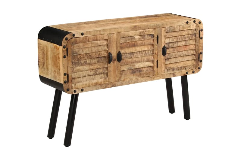 Senkki kiinteä mangopuu 120x30x76 cm - Ruskea - Säilytys - Säilytyskalusteet - Senkki