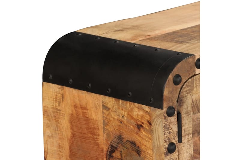 Senkki kiinteä mangopuu 120x30x76 cm - Ruskea - Säilytys - Säilytyskalusteet - Senkki