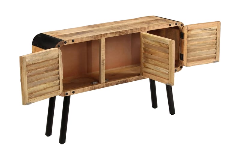 Senkki kiinteä mangopuu 120x30x76 cm - Ruskea - Säilytys - Säilytyskalusteet - Senkki