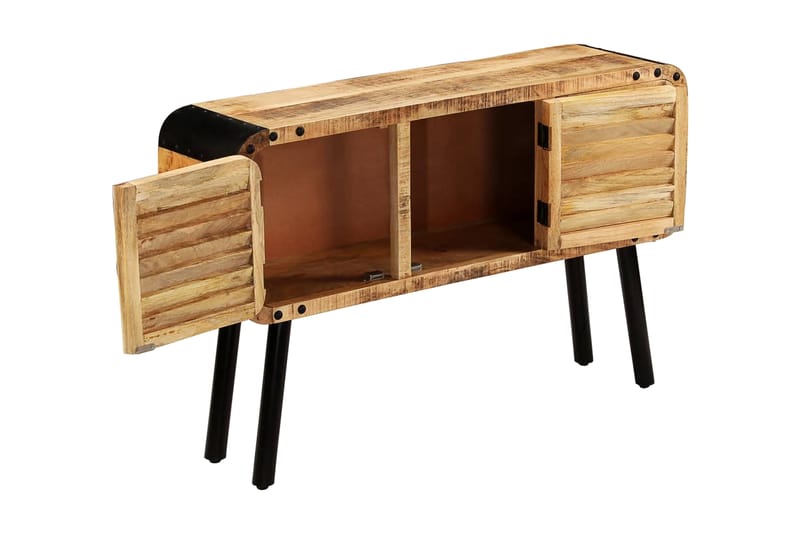 Senkki kiinteä mangopuu 120x30x76 cm - Ruskea - Säilytys - Säilytyskalusteet - Senkki