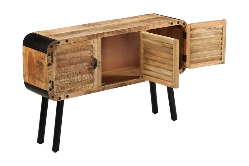 Senkki kiinteä mangopuu 120x30x76 cm - Ruskea - Säilytys - Säilytyskalusteet - Senkki