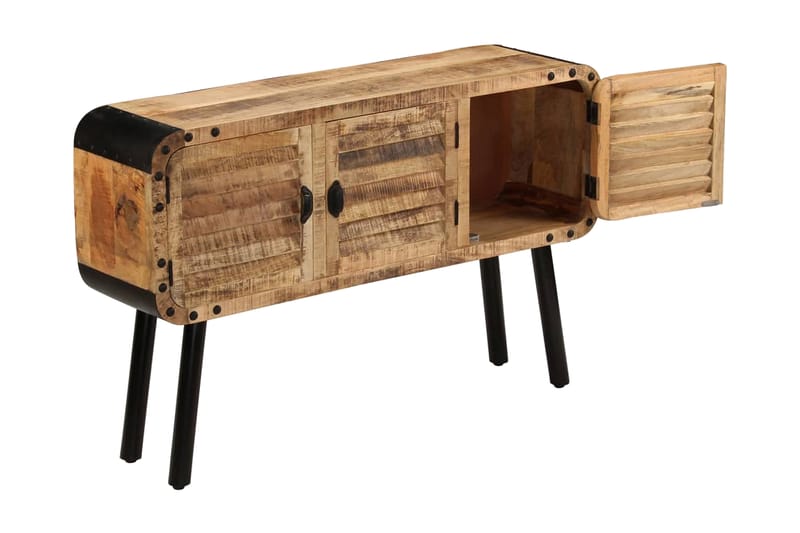 Senkki kiinteä mangopuu 120x30x76 cm - Ruskea - Säilytys - Säilytyskalusteet - Senkki