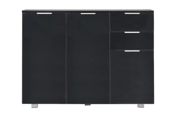 Senkki korkeakiilto musta 107x35x76 cm - Musta - Säilytys - Säilytyskalusteet - Senkki