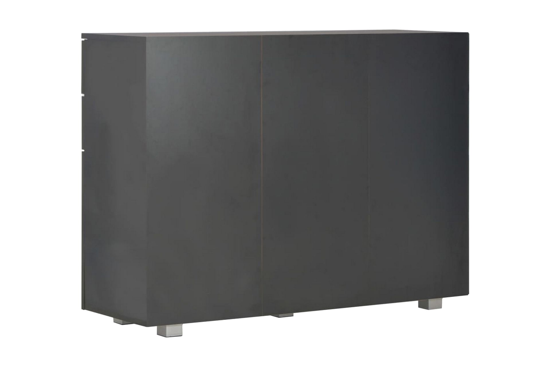 Senkki korkeakiilto musta 107x35x76 cm - Musta - Säilytys - Säilytyskalusteet - Senkki