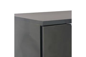Senkki korkeakiilto musta 107x35x76 cm - Musta - Säilytys - Säilytyskalusteet - Senkki