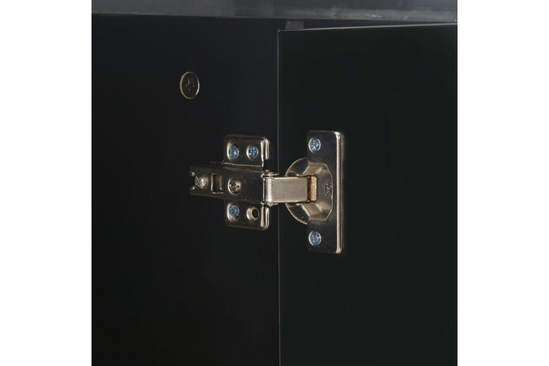 Senkki korkeakiilto musta 107x35x76 cm - Musta - Säilytys - Säilytyskalusteet - Senkki