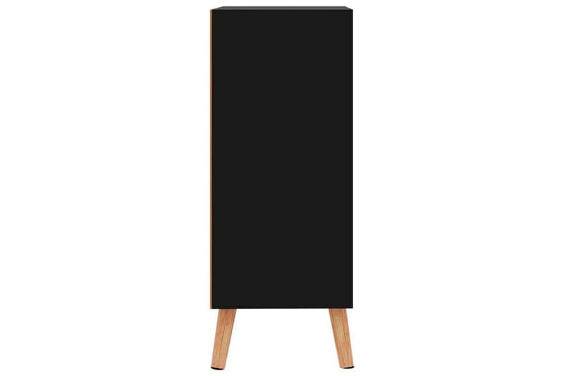 Senkki korkeakiilto musta 60x30x72 cm lastulevy - Musta - Säilytys - Säilytyskalusteet - Senkki