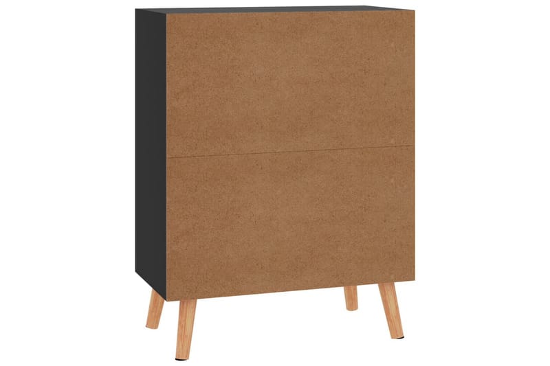 Senkki korkeakiilto musta 60x30x72 cm lastulevy - Musta - Säilytys - Säilytyskalusteet - Senkki