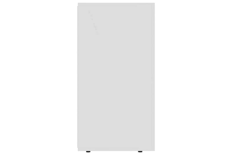 Senkki korkeakiilto valkoinen 120x36x69 cm lastulevy - Säilytys - Säilytyskalusteet - Senkki