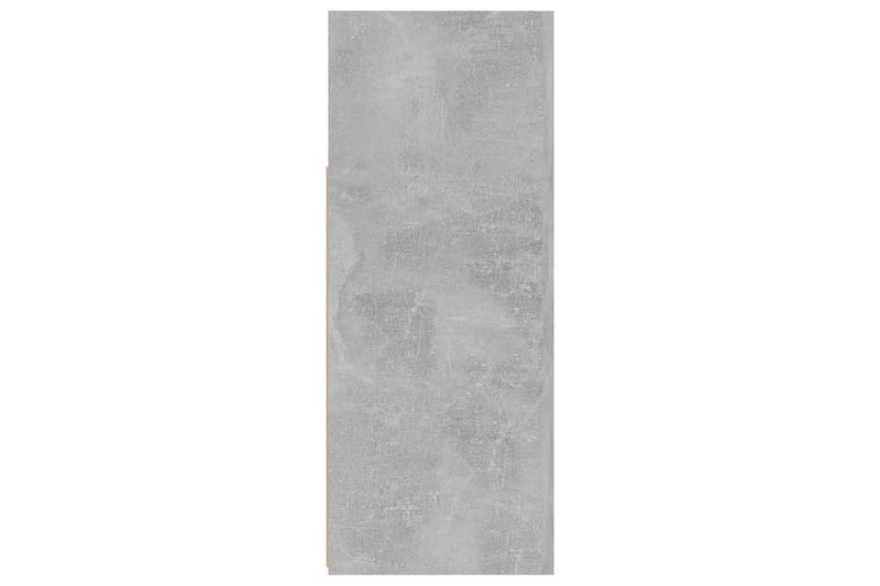 Senkki LED-valoilla betoninharmaa 115,5x30x75 cm - Säilytys - Säilytyskalusteet - Senkki
